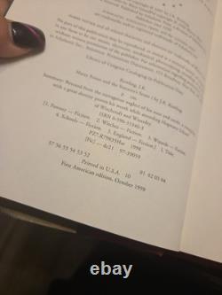 Ensemble complet de livres reliés Harry Potter avec jaquettes 1-7 1ère édition américaine