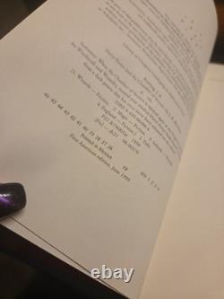 Ensemble complet de livres reliés Harry Potter avec jaquettes 1-7 1ère édition américaine