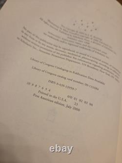 Ensemble complet de livres reliés Harry Potter avec jaquettes 1-7 1ère édition américaine