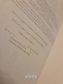 Ensemble complet de livres reliés Harry Potter avec jaquettes 1-7 1ère édition américaine