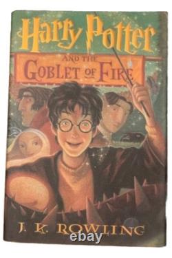 Ensemble complet de livres reliés de Harry Potter 1-7 J. K. Rowling 1ères éditions américaines