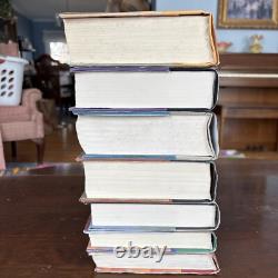Ensemble complet de livres reliés de Harry Potter 1-7 J. K. Rowling 1ères éditions américaines