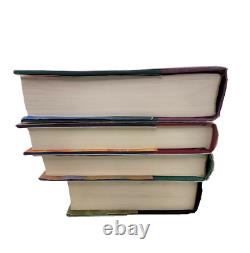 Ensemble complet de livres reliés en première édition américaine de Harry Potter 1-7 avec 4 livres bonus