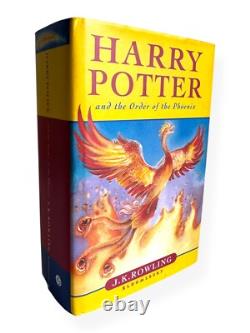 Ensemble complet des 7 livres Harry Potter, éditions originales, reliés et plus encore