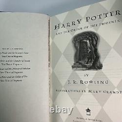 Ensemble complet des couvertures rigides de Harry Potter 1-8 Première édition américaine 4 premières impressions