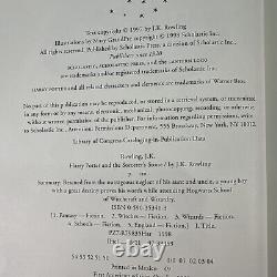 Ensemble complet des couvertures rigides de Harry Potter 1-8 Première édition américaine 4 premières impressions