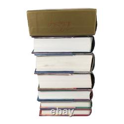 Ensemble complet des livres Harry Potter 1-7 en couverture rigide, édition imprimée en première édition américaine de luxe.