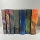 Ensemble Complet Des Livres Harry Potter En Couverture Rigide, Première édition Américaine, Première Impression, Volumes 1 à 7 Ans