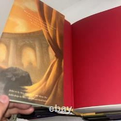 Ensemble complet des livres Harry Potter en couverture rigide, première édition américaine, première impression, volumes 1 à 7 ans