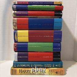 Ensemble complet des livres Harry Potter en reliure rigide 1-7 Mélangé Bloomsbury/Raincoast Rowling
