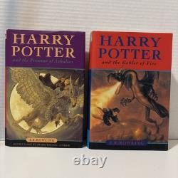 Ensemble complet des livres Harry Potter en reliure rigide 1-7 Mélangé Bloomsbury/Raincoast Rowling