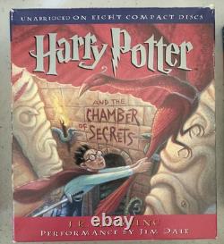 Ensemble complet des livres audio Harry Potter sur CD séries 1-7 Rowling Jim Dale tous