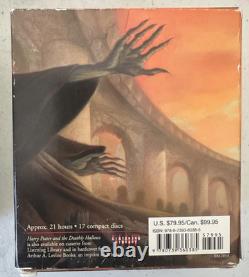 Ensemble complet des livres audio Harry Potter sur CD séries 1-7 Rowling Jim Dale tous