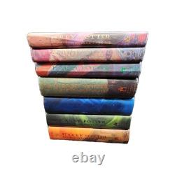 Ensemble complet des livres reliés Harry Potter 1-7 Première édition J.K. Rowling