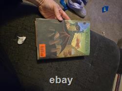 Ensemble complet des premières éditions en version reliée Scholastic de Harry Potter