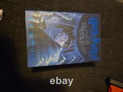 Ensemble complet des premières éditions en version reliée Scholastic de Harry Potter