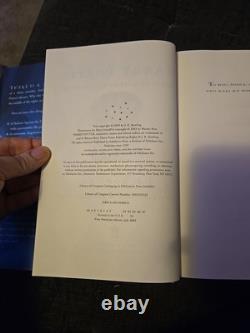 Ensemble complet des premières éditions en version reliée Scholastic de Harry Potter