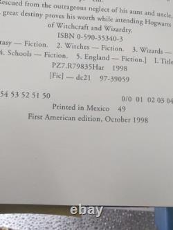 Ensemble complet en couverture rigide de Harry Potter, livres 1-7, première édition (J. K. Rowling)