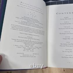 Ensemble complet en reliure rigide Harry Potter 1-7, premières éditions américaines avec jaquettes