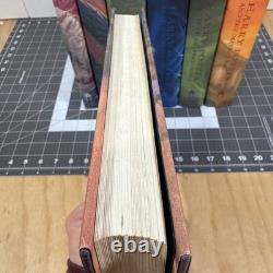 Ensemble complet en reliure rigide Harry Potter 1-7, premières éditions américaines avec jaquettes