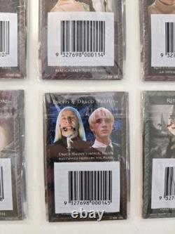 Ensemble complet scellé de cartes Harry Potter du Sunday Times extrêmement rare