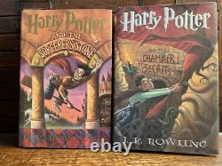 Ensemble de 13 livres HARRY POTTER Série complète (1-7) par JK Rowling HC/DJ + 6 BONUS