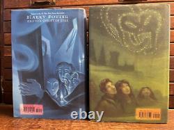 Ensemble de 13 livres HARRY POTTER Série complète (1-7) par JK Rowling HC/DJ + 6 BONUS