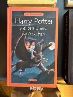 Ensemble de 4 Harry Potter en espagnol (en espagnol) Années 1, 2, 3, 6 mélange HC/PB/VG à FINE