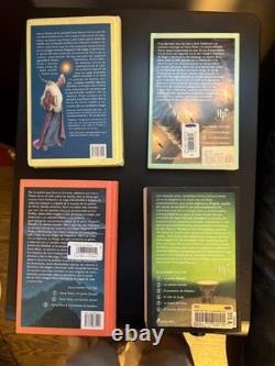 Ensemble de 4 Harry Potter en espagnol (en espagnol) Années 1, 2, 3, 6 mélange HC/PB/VG à FINE