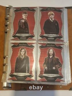 Ensemble de cartes de base complet Kakawow Phantom Harry Potter 2024 dans un classeur Gryffondor