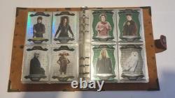 Ensemble de cartes de base complet Kakawow Phantom Harry Potter 2024 dans un classeur Gryffondor