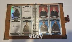 Ensemble de cartes de base complet Kakawow Phantom Harry Potter 2024 dans un classeur Gryffondor