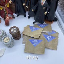 Ensemble de jeu Powercaster Harry Potter 2001 Mattel complet dans sa boîte avec figurines bonus