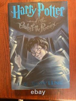 Ensemble de livres Harry Potter 1-8 Tous en reliure rigide complet en bon état