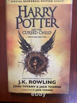 Ensemble de livres Harry Potter 1-8 Tous en reliure rigide complet en bon état