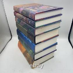 Ensemble de livres Harry Potter 1 à 7 JK Rowling Relié avec jaquettes de protection Éditions originales