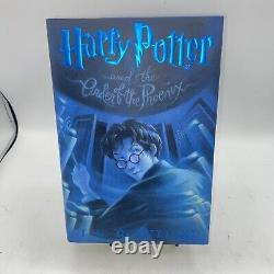 Ensemble de livres Harry Potter 1 à 7 JK Rowling Relié avec jaquettes de protection Éditions originales