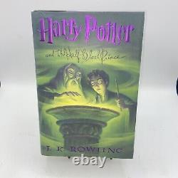 Ensemble de livres Harry Potter 1 à 7 JK Rowling Relié avec jaquettes de protection Éditions originales