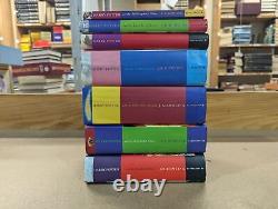 Ensemble de livres Harry Potter Bloomsbury 1 PB & 6 HC UK Complet 1-7