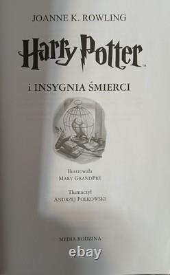 Ensemble de livres Harry Potter POLONAIS JK Rowling Pologne Importation complète 2006 TPB