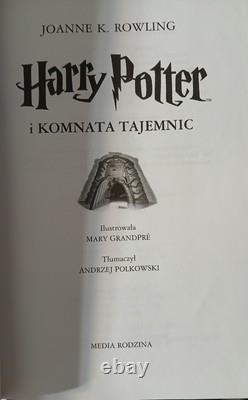 Ensemble de livres Harry Potter POLONAIS JK Rowling Pologne Importation complète 2006 TPB