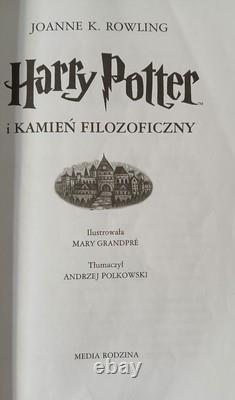 Ensemble de livres Harry Potter POLONAIS JK Rowling Pologne Importation complète 2006 TPB