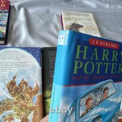 Ensemble de livres Harry Potter Relié 1-7 Couvertures originales complètes Bloomsbury Vintage