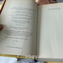 Ensemble de livres Harry Potter Relié 1-7 Couvertures originales complètes Bloomsbury Vintage