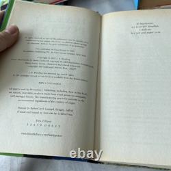 Ensemble de livres Harry Potter Relié 1-7 Couvertures originales complètes Bloomsbury Vintage