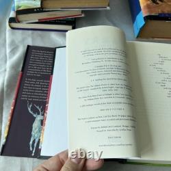 Ensemble de livres Harry Potter Relié 1-7 Couvertures originales complètes Bloomsbury Vintage