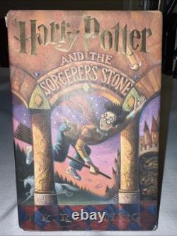 Ensemble de livres Harry Potter complet 1-7 relié avec jaquettes de protection