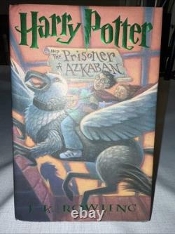 Ensemble de livres Harry Potter complet 1-7 relié avec jaquettes de protection