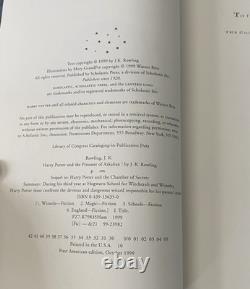 Ensemble de livres Harry Potter en édition reliée 1-7 complète première édition américaine JK Rowling
