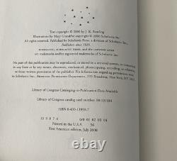 Ensemble de livres Harry Potter en édition reliée 1-7 complète première édition américaine JK Rowling
